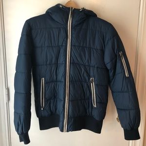 H&M Navy Puffer Jacket